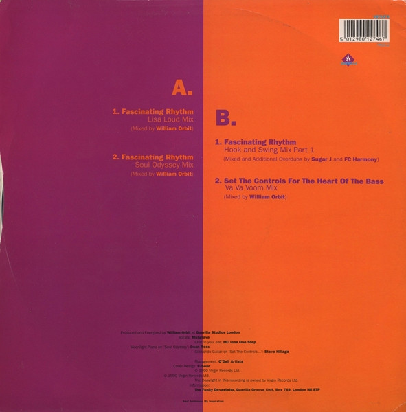 Bassomatic - Fascinating Rhythm | Virgin (VST 1274) - 4