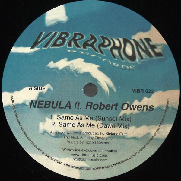 Nebula Ft. Robert Owens - Same As Me | Vibraphone Records (VIBR 022)