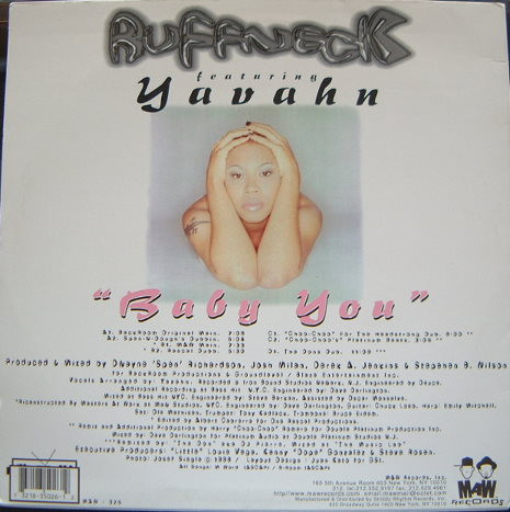 Ruffneck Featuring Yavahn - Baby You | MAW Records (MAW 026) - 3 Ruffneck Featuring Yavahn - Baby You | MAW Records (MAW 026) - 3