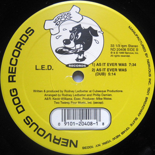 L.E.D. - Get On Down | Nervous Dog Records (ND 20408) - 2