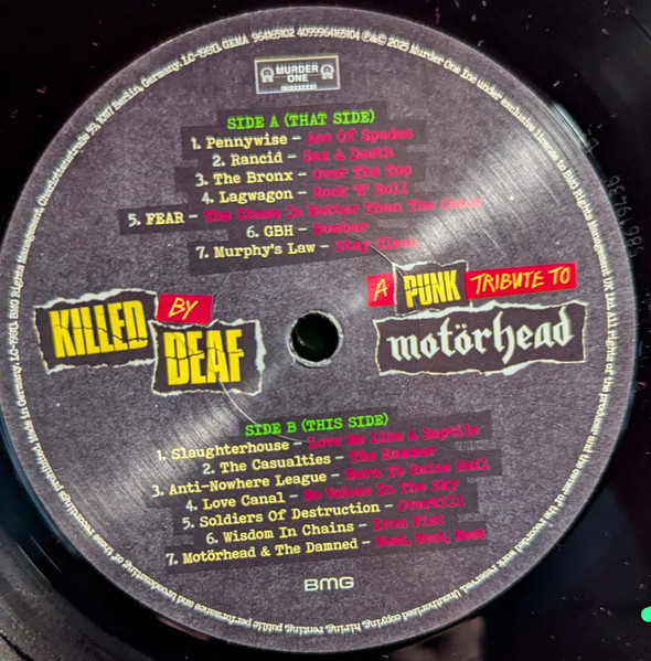 Various - Killed By Deaf - A Punk Tribute To Motörhead | BMG (964165091) - 4