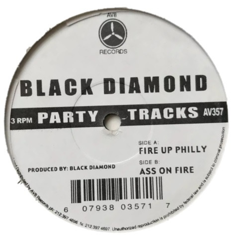 Black Diamond - Fire Up Philly | AV8 Records (AV357) - main