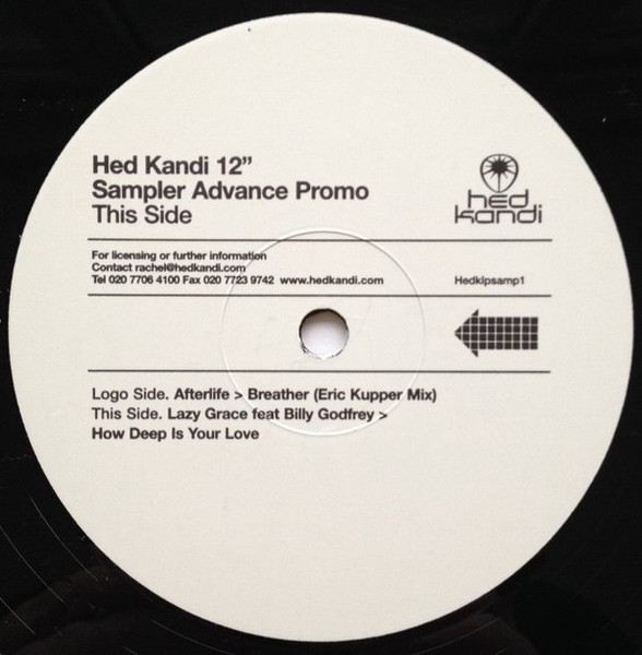Various - Hed Kandi 12" Sampler Advance Promo | Hed Kandi (Hedklpsamp1) - 4
