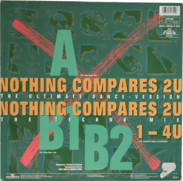 Chyp-Notic - Nothing Compares 2U (The Ultimate Dance-Version) | Coconut (613 199) - 2 Chyp-Notic - Nothing Compares 2U (The Ultimate Dance-Version) | Coconut (613 199) - 2