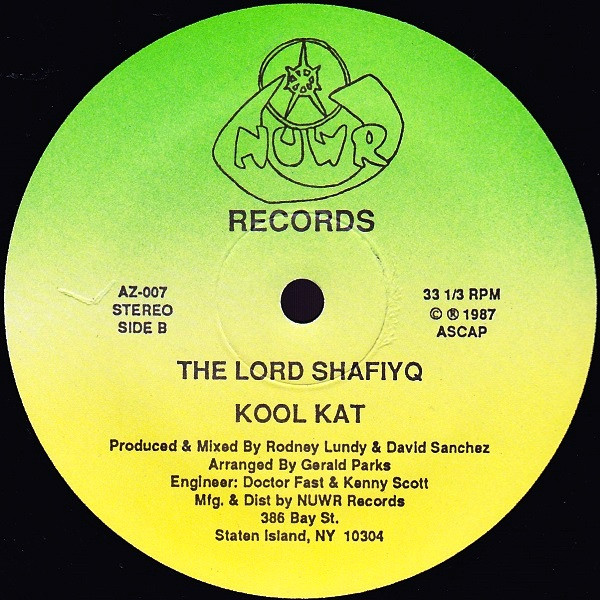 Lord Shafiyq - My Mic Is On Fire | Nuwr Records (AZ-007) - 2