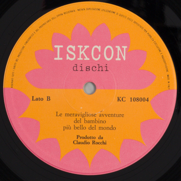 Various - Le Meravigliose Avventure Del Bambino Più Bello Del Mondo | Iskcon Records (KC 108004) - 4