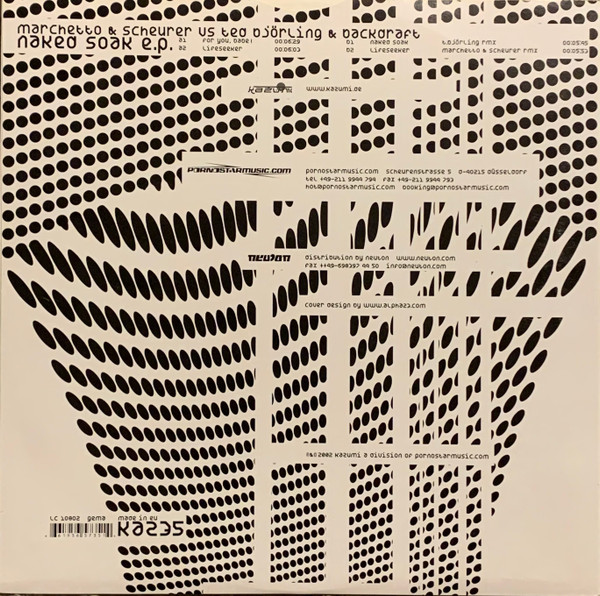 Curzio Scheurer & Backdraft / Ted Björling - Naked Soak EP | Kazumi (kaz 35) - 2
