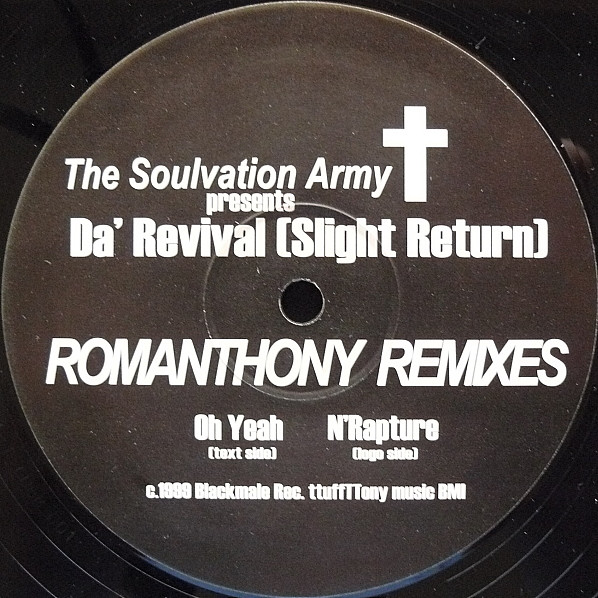The Soulvation Army - Da' Revival (Slight Return) - Romanthony Remixes | Black Male Records (GUBM 001) The Soulvation Army - Da' Revival (Slight Return) - Romanthony Remixes | Black Male Records (GUBM 001)