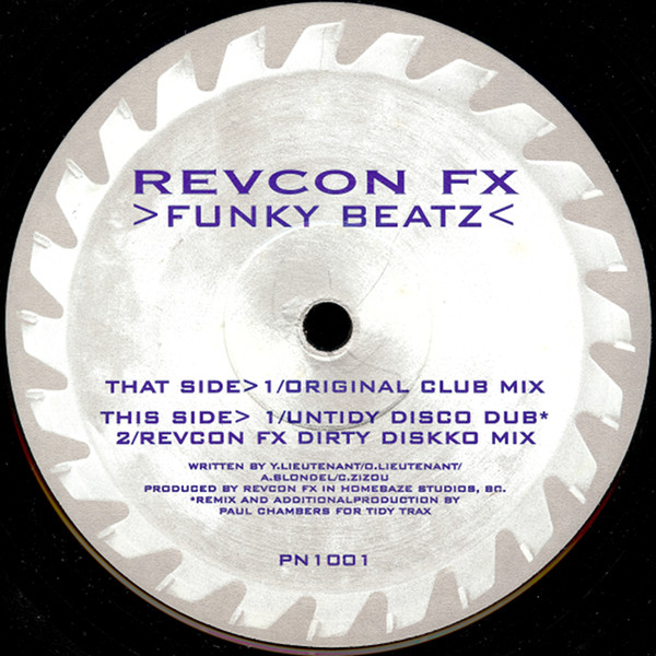 Revcon FX - Funky Beatz | Paranoia Records (PN1001)