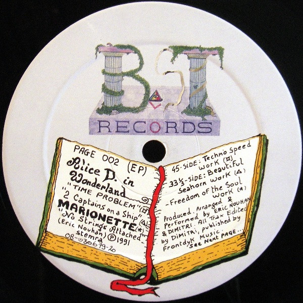 Alice D. In Wonderland / Marionette - Page 002 (Second Release) EP | Be.S.T. Records (PAGE 002) - 3