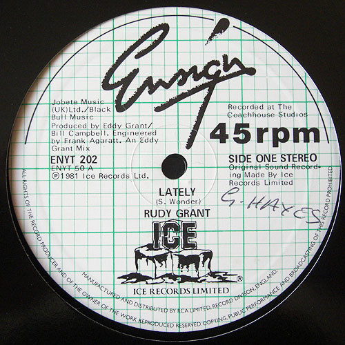Rudy Grant - Lately | Ensign (ENYT 202)