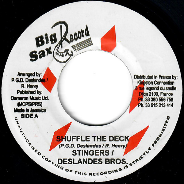 Stingers / Deslandes Bros. - Shuffle The Deck | Big Sax Records (none)