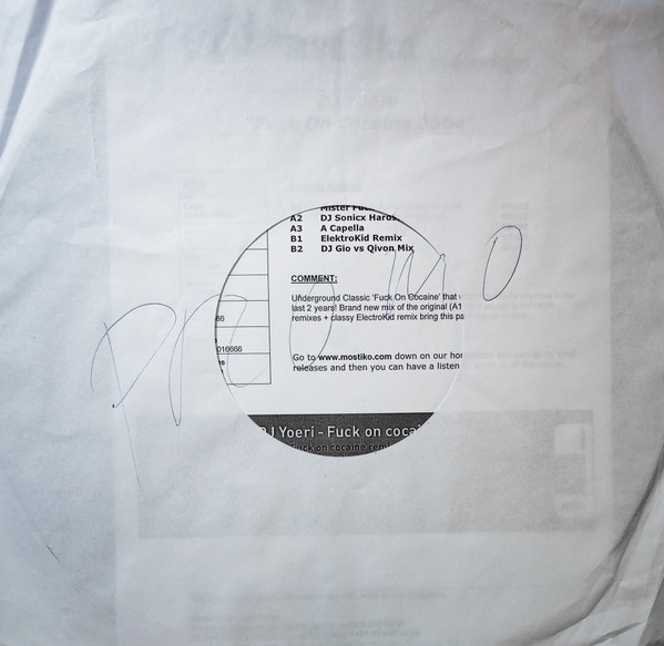 DJ Yoeri - Fuck On Cocaine 2004 | Mostiko (23 210 886)