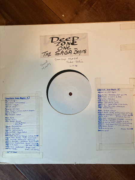 Various - Deep Zone One The Saga Begins | Red-Zone Recordings (Z-503)