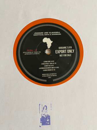 Joe Claussell - Iboga (Unofficial Edits And Overdubs) | Atypical Dopeness (Ibogaine.T.LP) - 2