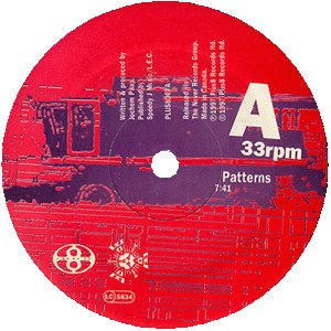 Speedy J - Patterns | Plus 8 Records (PLUS8067)