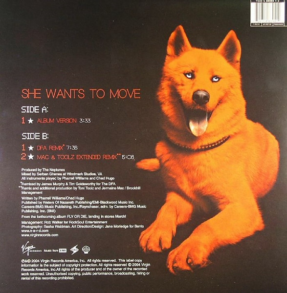N*E*R*D - She Wants To Move | Virgin (VUST 284) - 2