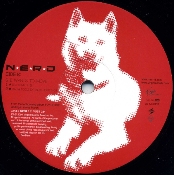 N*E*R*D - She Wants To Move | Virgin (VUST 284) - 4