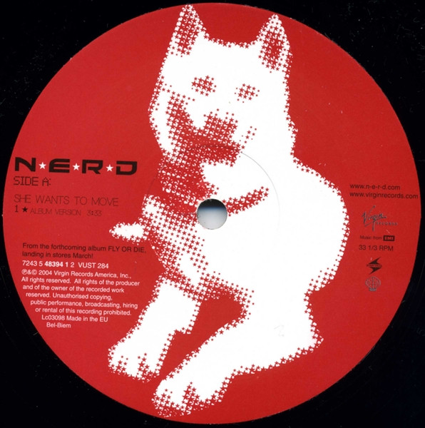 N*E*R*D - She Wants To Move | Virgin (VUST 284) - 3