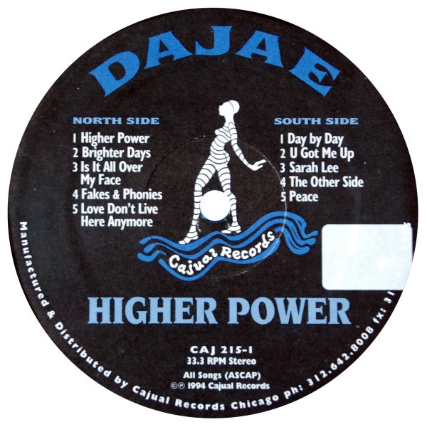 Dajaé - Higher Power | Cajual Records (CAJ 215-1) - 3