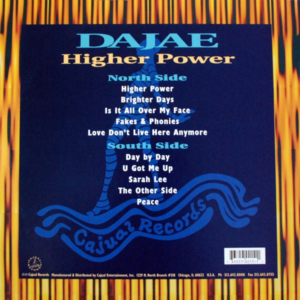 Dajaé - Higher Power | Cajual Records (CAJ 215-1) - 2