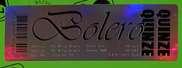 QuinzeQuinze - Bolero | S76 (S76 02 ST) - 4