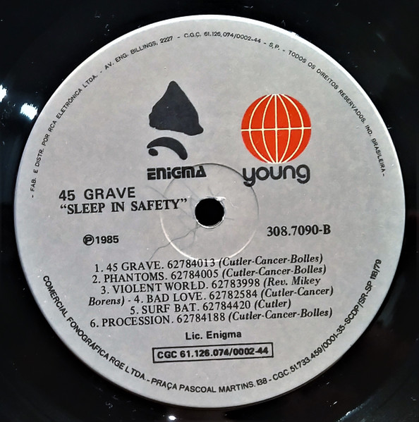 45 Grave - Sleep In Safety | Young (308.7090) - 4