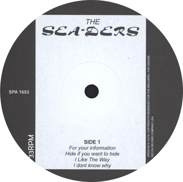 The Sea-ders - The Sea-ders | Groovie Records (GROO 0014 LP) - 3 The Sea-ders - The Sea-ders | Groovie Records (GROO 0014 LP) - 3
