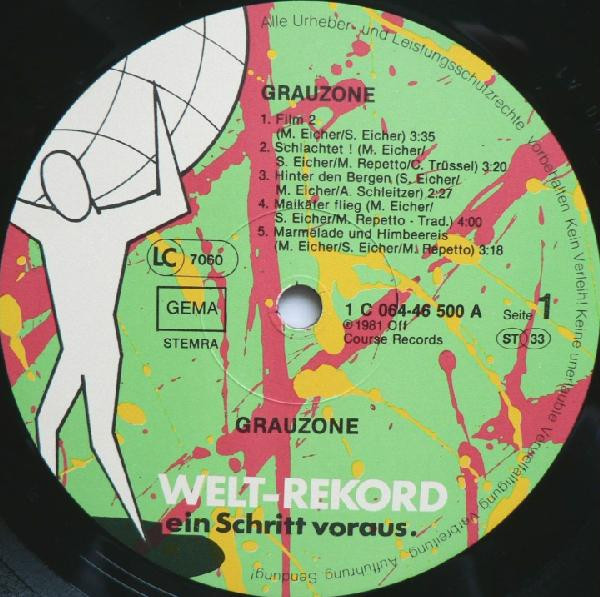Grauzone - Grauzone | Welt-Rekord (1C 064-46 500) - 3