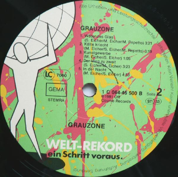 Grauzone - Grauzone | Welt-Rekord (1C 064-46 500) - 4