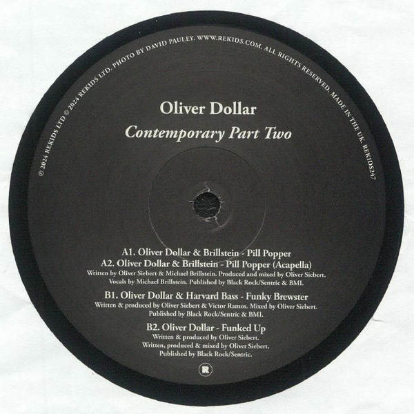 Oliver $ - Contemporary Part Two | Rekids (REKIDS247) - 2