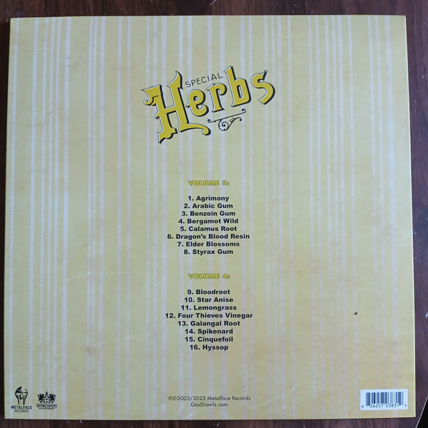 Metal Fingers - Special Herbs Vols 3 & 4 | Rhymesayers Entertainment (RSE0383-1) - 3