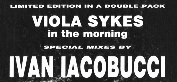 Viola Sykes - In The Morning | Hole (H 005) - main