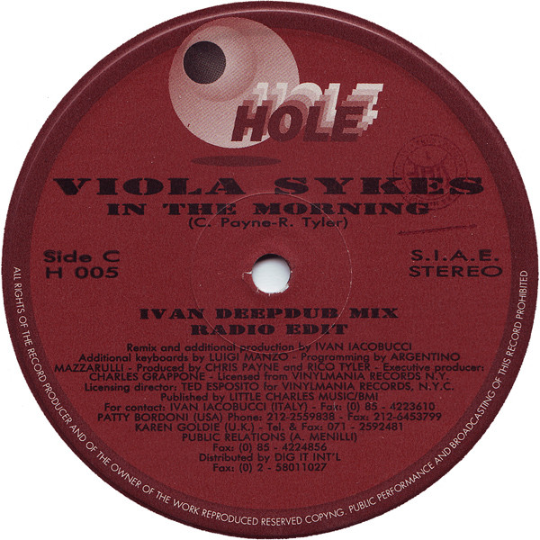 Viola Sykes - In The Morning | Hole (H 005) - 4