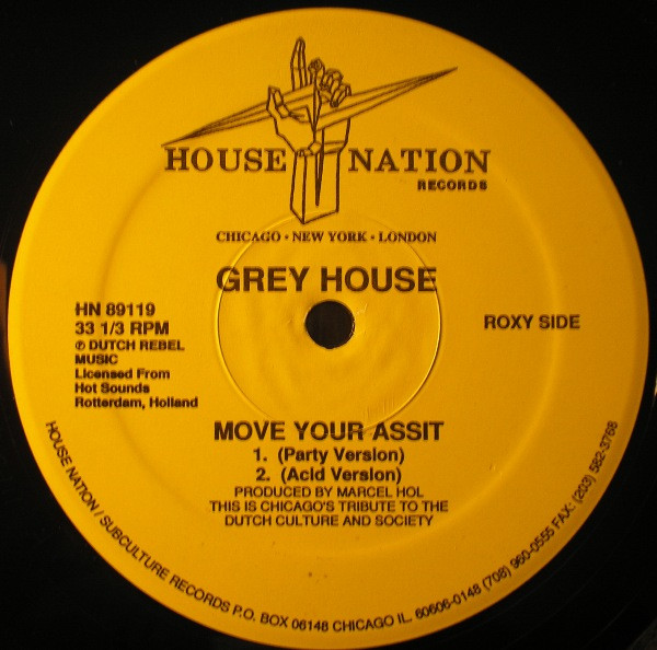 Greyhouse - Move Your Assit | House Nation Records (HN 89119)