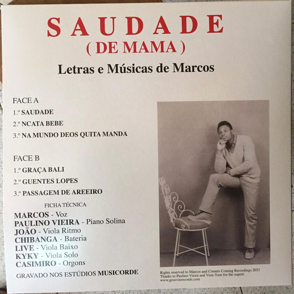 Marcos - Saudade | Comets Coming (CCO102LP) - 2