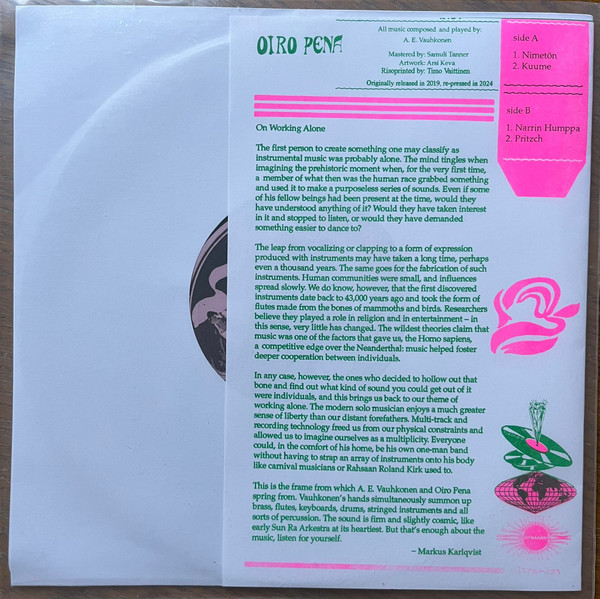 Oiro Pena - Oiro Pena | Ultraääni (ultra-023) - 2