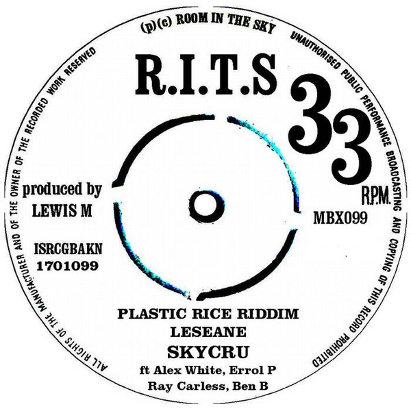 Skycru Ft Alex White / Errol Pitterson / Ben Bell - Plastic Rice Riddim / Leseane | Room In The Sky (MBX099) - 2 Skycru Ft Alex White / Errol Pitterson / Ben Bell - Plastic Rice Riddim / Leseane | Room In The Sky (MBX099) - 2