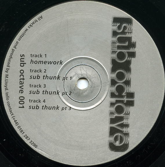 Mark Lloyd - Sub Octave 001 | Sub Octave (Sub Octave 001) - main