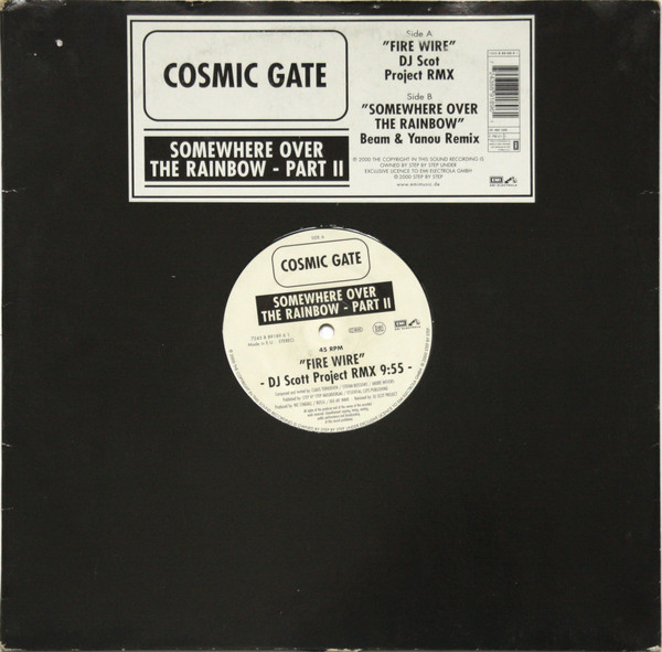 Cosmic Gate - Somewhere Over The Rainbow (Part II) | EMI Electrola (7243 8 89189 6 1)