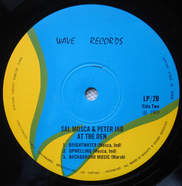 Sal Mosca , Peter Ind - Sal Mosca And Peter Ind At The Den | Wave (LP/2) - 4