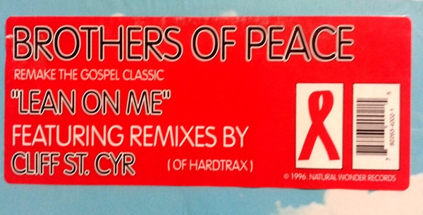 B.O.P. Featuring Sally Rodgers - Lean On Me | Natural Wonder (WON 4002) - 4