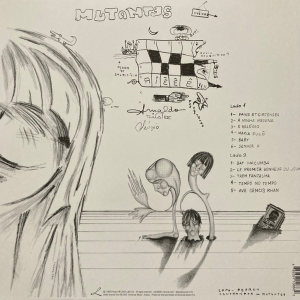 Os Mutantes - Os Mutantes | Polydor (LR141C) - 2
