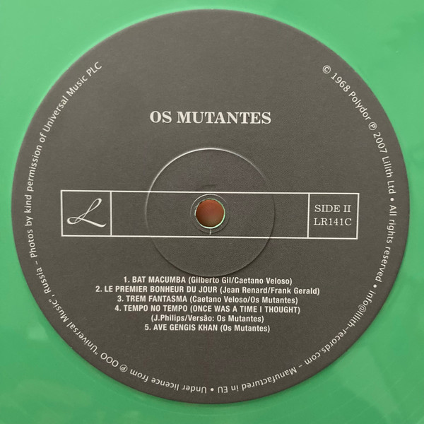 Os Mutantes - Os Mutantes | Polydor (LR141C) - 4