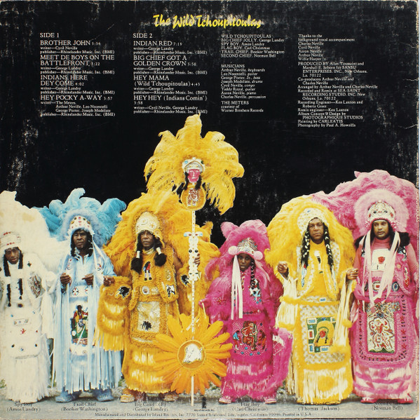 The Wild Tchoupitoulas - The Wild Tchoupitoulas | Island Records (ILPS-9360) - 2