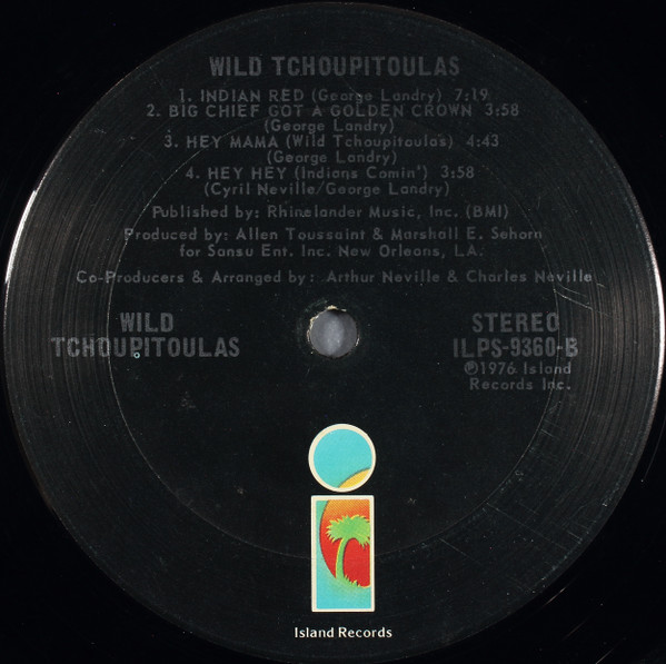 The Wild Tchoupitoulas - The Wild Tchoupitoulas | Island Records (ILPS-9360) - 4