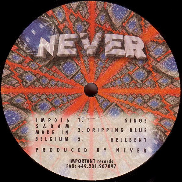 Never - Singe | Important Records (IMP 016)