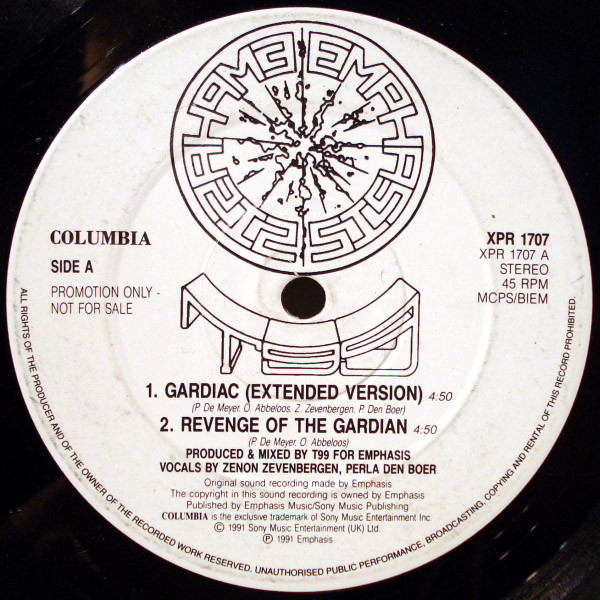 T99 - Gardiac | Columbia (XPR 1707)