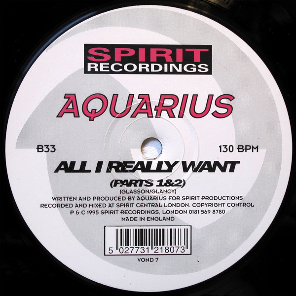 Aquarius - Do Me (Forced Mix) | Spirit Recordings (VOND 7) - 3
