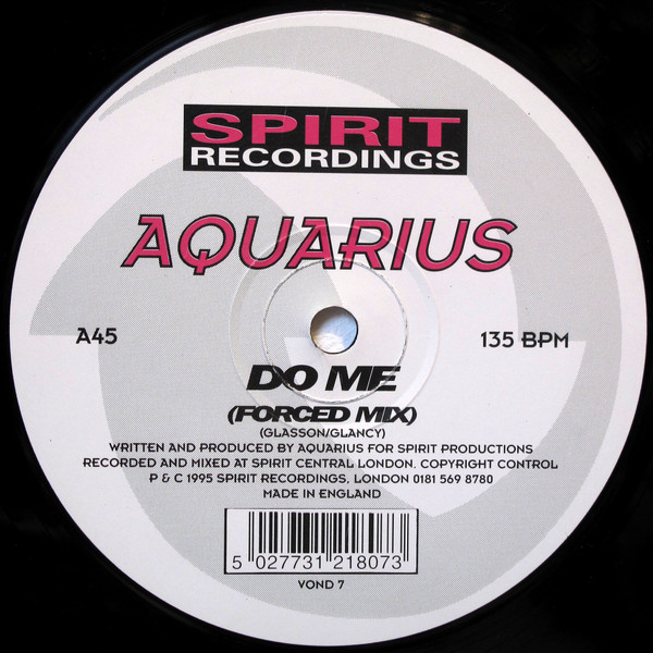 Aquarius - Do Me (Forced Mix) | Spirit Recordings (VOND 7) - 2